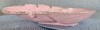 Vtg  Mcm Pink Gold Leaf Design Coffee Table Ash Tray Dish Usa California