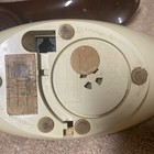 Genie Space Age Phone Push Button Retro Vintage 60s70s Cream Brown Mcm Usa Works