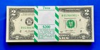  2 Dollar Bill Star Note     Uncirculated Currency Rare - Free Shipping Qty 1