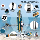 Napatron Inflatable Paddle Board  10 6  Ultra Lightweight Sup With Adjustable