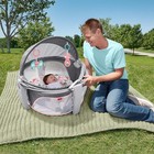 Fisher-price Portable Bassinet On-the-go Baby Dome  Travel Play Space With Devel