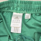 Adidas Youth M  Green Shiny Silky Dazzle 8    Basketball Shorts Y2k Vintage  read
