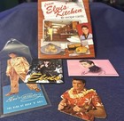 Elvis Lot 5  3 Refrigerator Magnets  Book Mark And Set Recipe Cards Great Cond