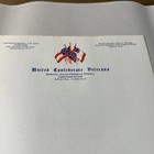 United Confederate Veterans Vintage Letterhead Gen Julius F Howell Bristol Va Tn