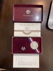 Sets Of 1984 Us Olympic Silver Dollar Proof Coin Set W box   Original Paperwork