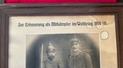 World War 1 German Memorial Pencil And Charcoal Portrait Of Soldiers  1914 15