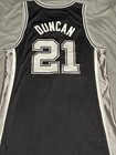 Tim Duncan 2013-14 Spurs Game Worn   Used Jersey Meigray Photomatched Two Games