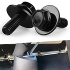 Car Bolts Screws Fastener M6 10mm Hex For Car Body Fender Engine Splash Shield