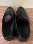 Ecco Vitrus Iii Black Noir Leather Shoes  Size 11-11 5  New In Box