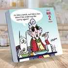 2027 Maxine Daily Desktop Calendar