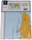 The World Wall Map  folded  By Rand Mcnally Signature Edition  50  X 32  New