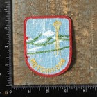Vintage Washington Space Needle Mt Rainier Travel Souvenir Sew-on Patch Wa 1970s