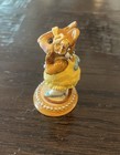 Wee Forest Folk M-171 Zelda In Sparkly Yellow Dress  No Wff Box  Excellent Cond 