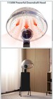 1000w Professional  Hood Hair Dryer 1150w Adjustable Timer Removable Filterblack