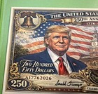 President Donald J  Trump     Novelty Note   45-47   Limited Edition   4 250 Yr