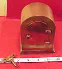 5    Antique Chelsea Beehive Brass Mantel   Desk Clock Bigelow Kennard Co 1924