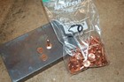50 - Copper Rivets   Burrs  9 3 4  Sca Blevins Buckles