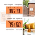 Thermopro Indoor Outdoor Thermometer Indoor Outdoor Thermometer  White 