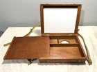 Wooden Plein Air Pochade Utrecht Thumb Box W  Strap