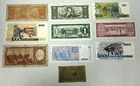 Lot 10 Vintage Assorted South American Paper Currency Brazil Argentina Paraguay