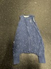 Woolino Baby Sleep Bag With Feet  Merino Wool   Organic Cotton  Night Sky 6-18 M
