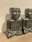 Ooak Vintage Owen Crafts Turf Art Ballyshannon Celtic Viking Statue Ireland