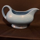 Fiesta Hlc Usa Turquoise Gravy Boat Sauceboat 8    Homer Laughlin No Chips