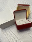 Omega Vintage Watch Box W  Silver Medallion   White Outer Box Set   More    