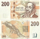 2018 Czech Republic 200 Korun P-19 New Unc Banknote