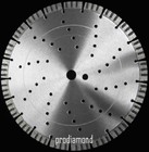 4-12 15mm Seg Paver Granitestone Hard Concrete Hard Brick Diamond Saw Blade-best