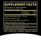 Black Maca Capsules 30000mg - Testosterone Booster  Stamina Energy Mood Support