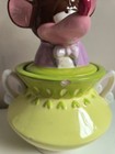 2005 Alice In Wonderland Dormouse Canister Cookie Jar Rare Disney Read Descrip