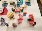 Huge Lot Fisher Price Sweet Streets Play Set Buildings 14 Figures