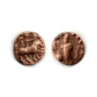 Ancient Biblical Coin Of The Magi Bronze Tetradrachm  Azes Ii 35bc-5ad Album Coa
