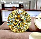 1 Ct Round Lab Grown Cvd Diamond Yellow Vvs1 Certified Loose Stone