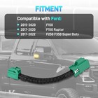 Mirror Spot Lights Speed Override Mod Harness For 2015-2020 Ford F-150 Raptor