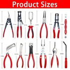 12pcs Auto Fuel Line Disconnect Tool   Electrical Disconnect Pliers Set  Trim
