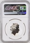 2021 P Tuvalu  1 The Simpsons  Marge   Maggie - Ngc Ms70 -  999 Silver Coin