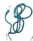 Lunge Line 170 In Rope Round Swivel Locking Snap Horse Training Green