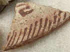 Native American Hohokam Red On Buff Sherds   Shards From Arizona 100-1450 Ce