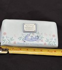 Brand New Disney Loungefly Eeyore Floral 8  X 4    Blue Wallet Winnie The Pooh   