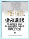 Farscape Cards  Hand Drawn Self Portrait Of Scorpius By Wayne Pygram