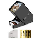 35mm Slide Viewer  3x Magnification And Desk Top Led Lighted Illuminated View   