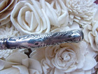 Beautiful Button Hook   Sterling Silver  Art Nouveau  Antique  Ornate  Deco 