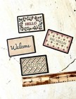 Miniature 1 12 Scale Front Door  welcome  Mat