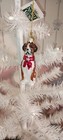 Noble Gems By Kurt Adler-glass Boxer Dog Ornament-new In Box