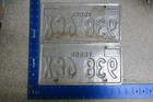 Texas License Plate Tag Tx 1986 1988 Pair Set Truck 938 6cx Sesquicentiennial