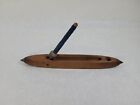Antique Wooden Boat Shuttle Loom Weaving Tool 