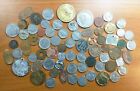 Junk Drawer Odd Lot Of Vintage Coins  Tokens  Etc  70 Pieces