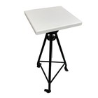 15x15in Ceramic Clay Sculpture Platform Rotating Tools Lifting Height 35-45in